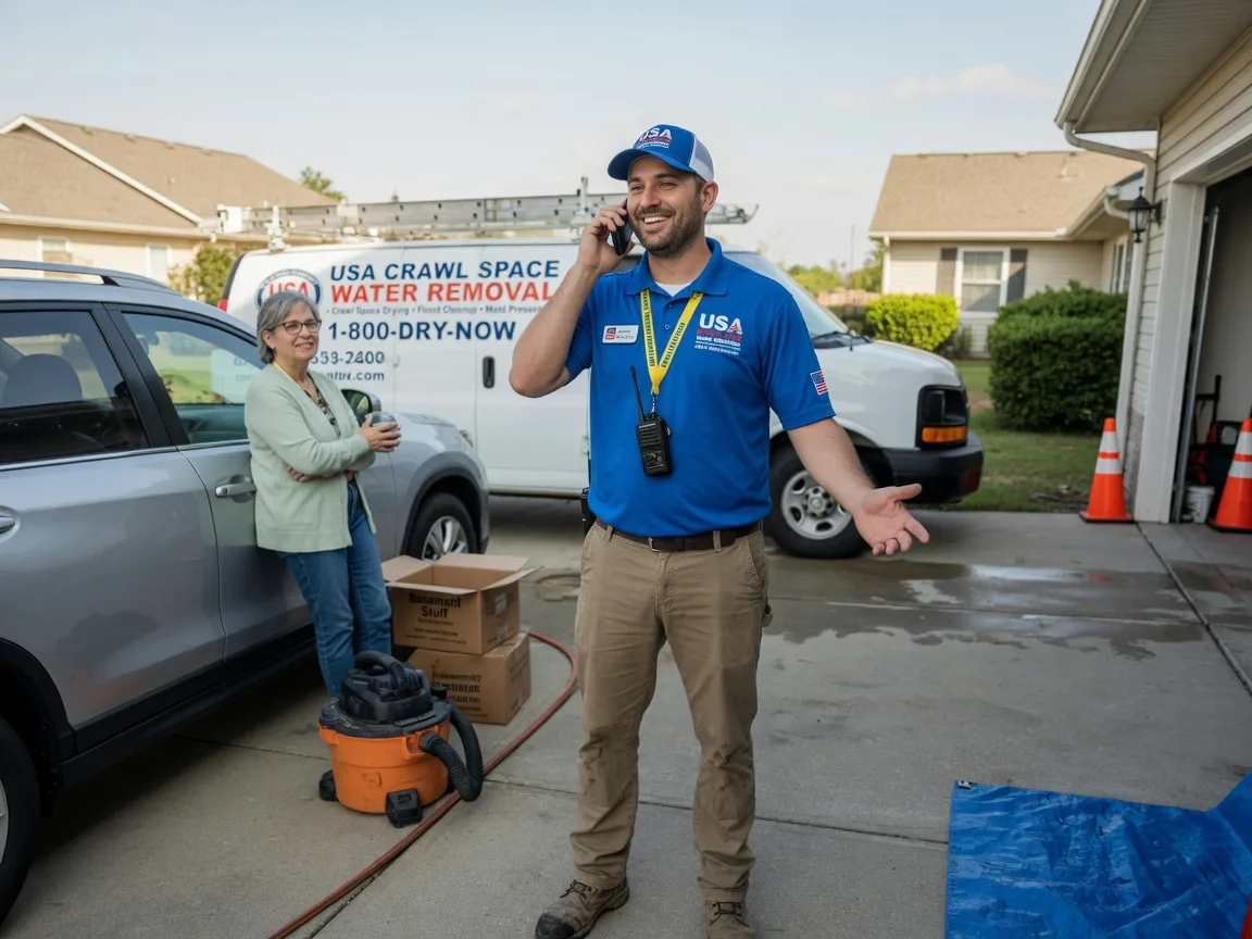 Crawl Space Water Removal Onia, AR FAQs